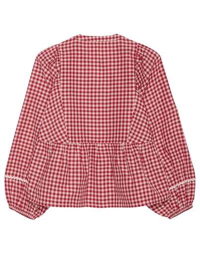 Sissel Edelbo - Bobbie Top - Red Checks